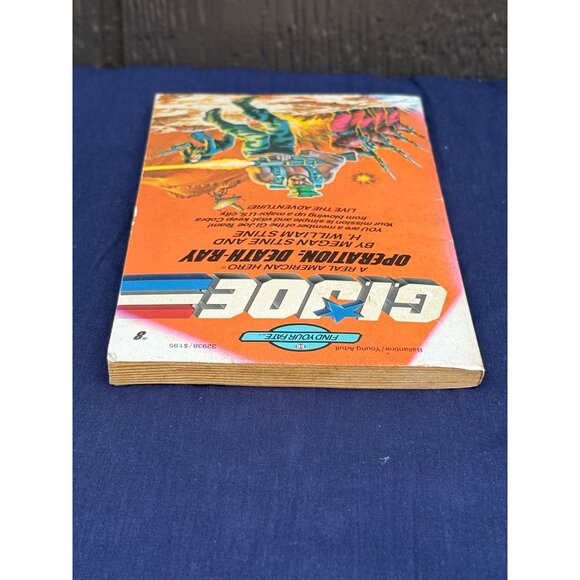 G.I. Joe Operation: Death-Ray Vintage Paperback Book Find Your Fate 1st Edition - Picture 4 of 10